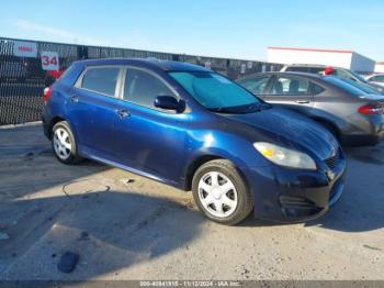  Salvage Toyota Matrix