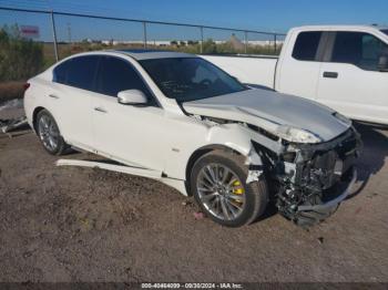  Salvage INFINITI Q50