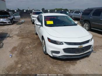  Salvage Chevrolet Malibu