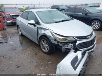  Salvage Chevrolet Cruze