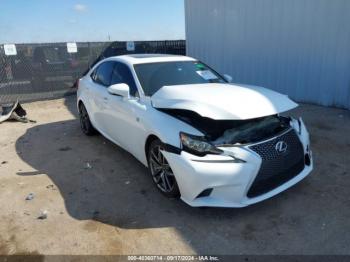  Salvage Lexus Is