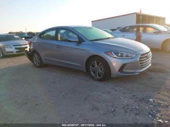  Salvage Hyundai ELANTRA