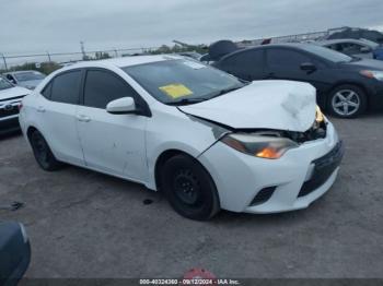  Salvage Toyota Corolla