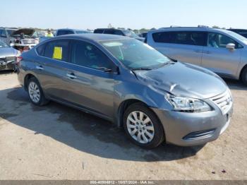  Salvage Nissan Sentra