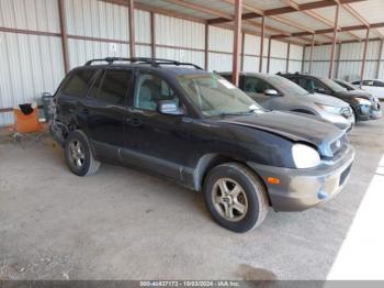  Salvage Hyundai SANTA FE