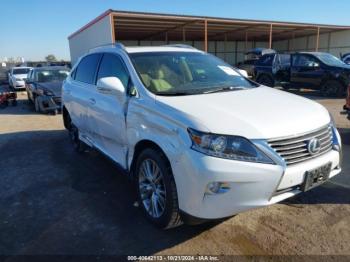  Salvage Lexus RX