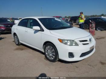  Salvage Toyota Corolla