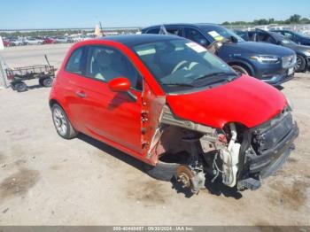  Salvage FIAT 500