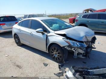  Salvage Chevrolet Cruze