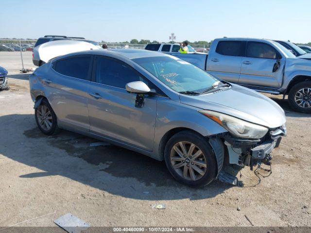  Salvage Hyundai ELANTRA