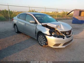  Salvage Nissan Sentra