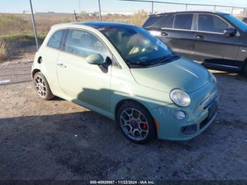  Salvage FIAT 500