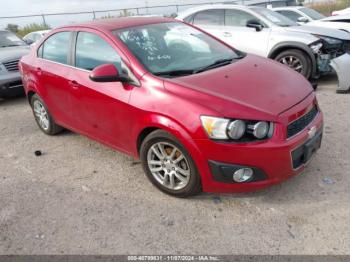  Salvage Chevrolet Sonic