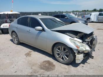  Salvage INFINITI G37