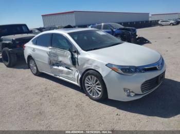  Salvage Toyota Avalon Hybrid