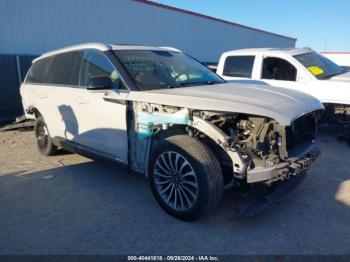  Salvage Lincoln Aviator