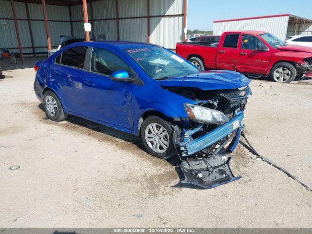  Salvage Chevrolet Sonic