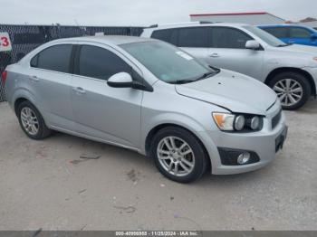  Salvage Chevrolet Sonic