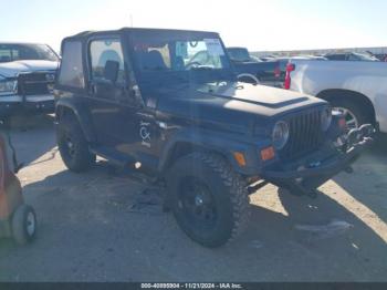  Salvage Jeep Wrangler