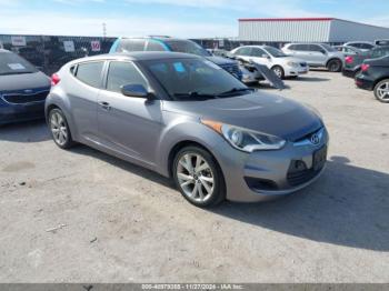  Salvage Hyundai VELOSTER