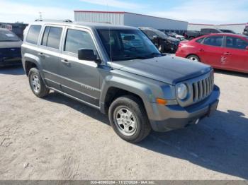  Salvage Jeep Patriot