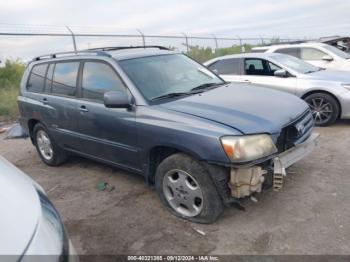  Salvage Toyota Highlander