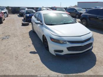  Salvage Chevrolet Malibu