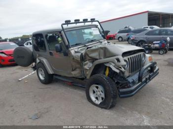  Salvage Jeep Wrangler