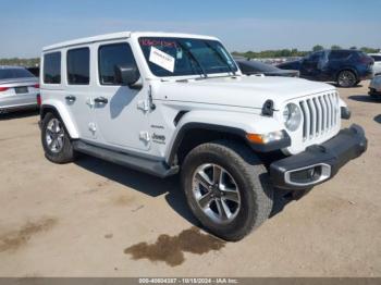  Salvage Jeep Wrangler