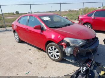  Salvage Toyota Corolla