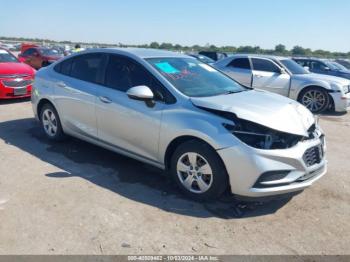  Salvage Chevrolet Cruze