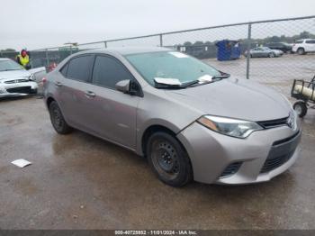  Salvage Toyota Corolla