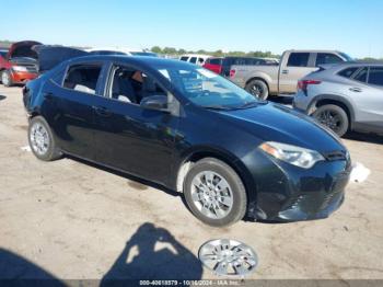  Salvage Toyota Corolla