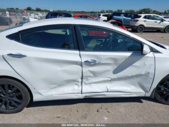  Salvage Hyundai ELANTRA