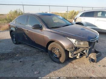  Salvage Chevrolet Cruze