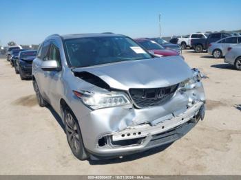  Salvage Acura MDX