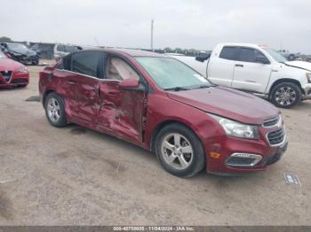  Salvage Chevrolet Cruze