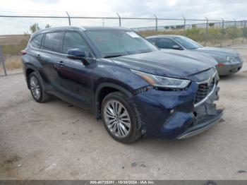  Salvage Toyota Highlander