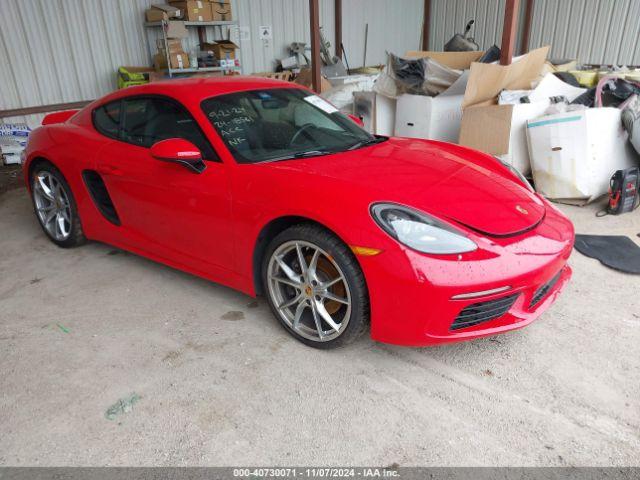  Salvage Porsche 718 Cayman