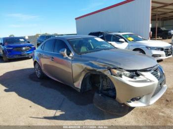  Salvage Lexus Is