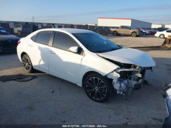  Salvage Toyota Corolla