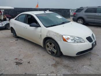  Salvage Pontiac G6