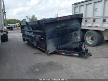  Salvage Norstar 14  Dump Trailer