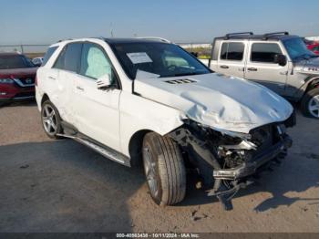  Salvage Mercedes-Benz GLE