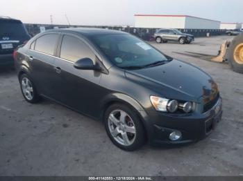  Salvage Chevrolet Sonic