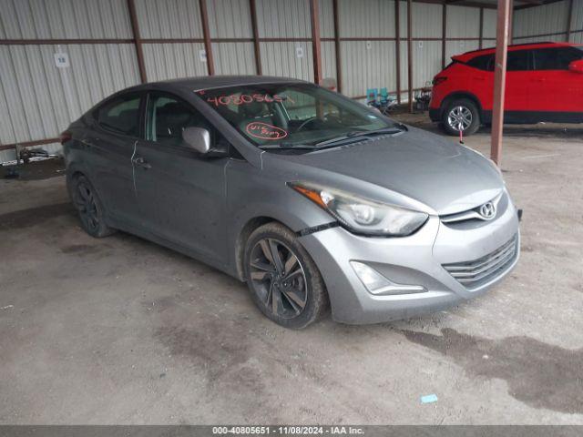  Salvage Hyundai ELANTRA