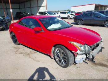  Salvage INFINITI G37