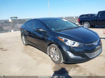  Salvage Hyundai ELANTRA