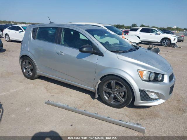  Salvage Chevrolet Sonic