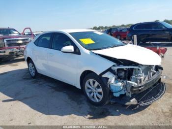  Salvage Toyota Corolla